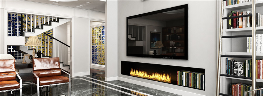 no-heat fireplace