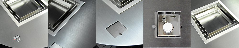 Round Ethanol Burner AR70-Art-fire