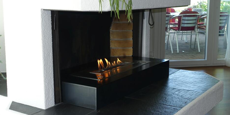 What are the advantages of using an electronic fireplace-Art-fire