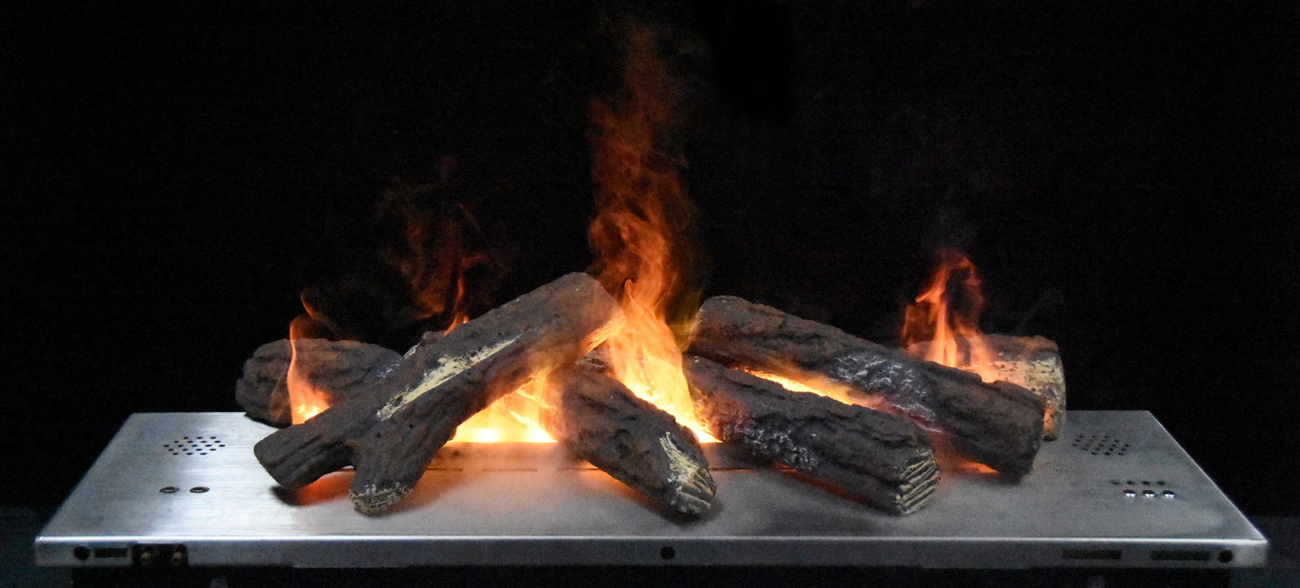 Come realizzare un caminetto a vapore acqueo fai-da-te in camera-Art-fire