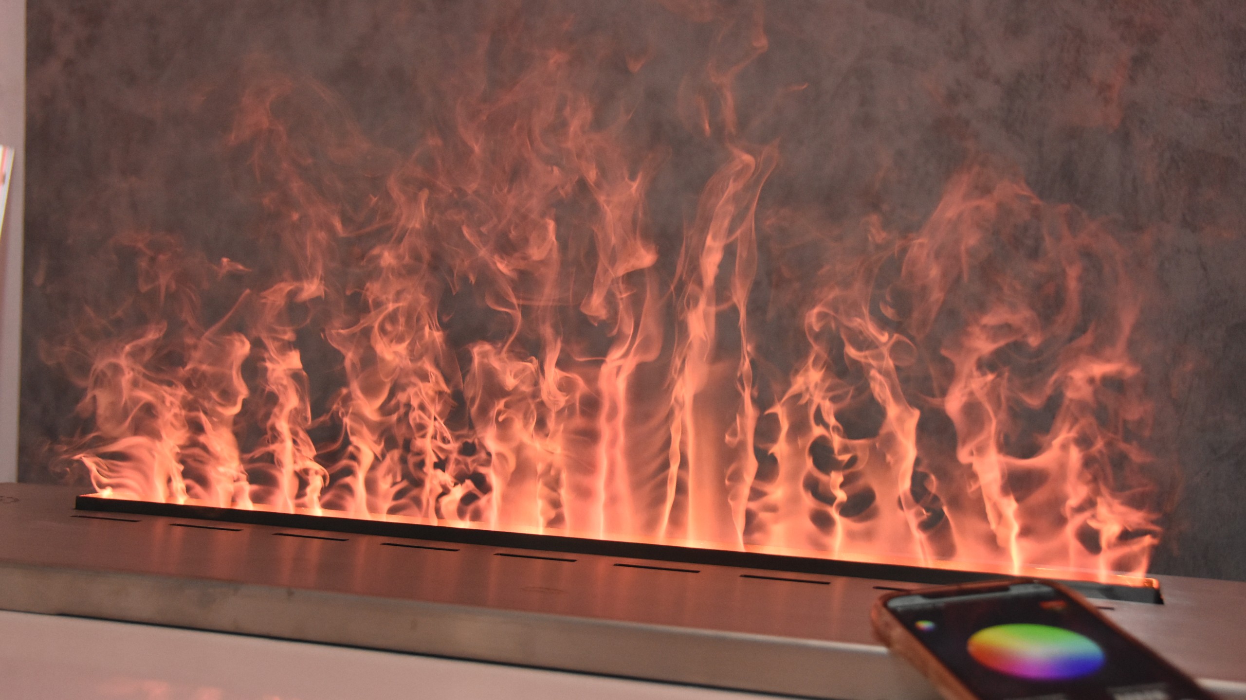 Decorative electric water vapor fireplace brings light to your home-Art-fire