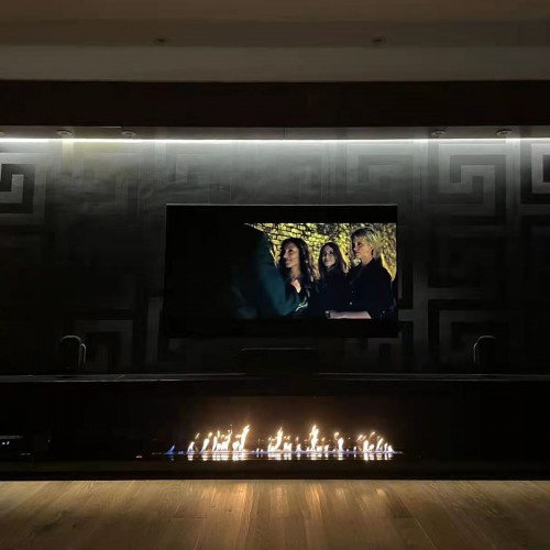 Flame Controlled Ethanol Fireplace