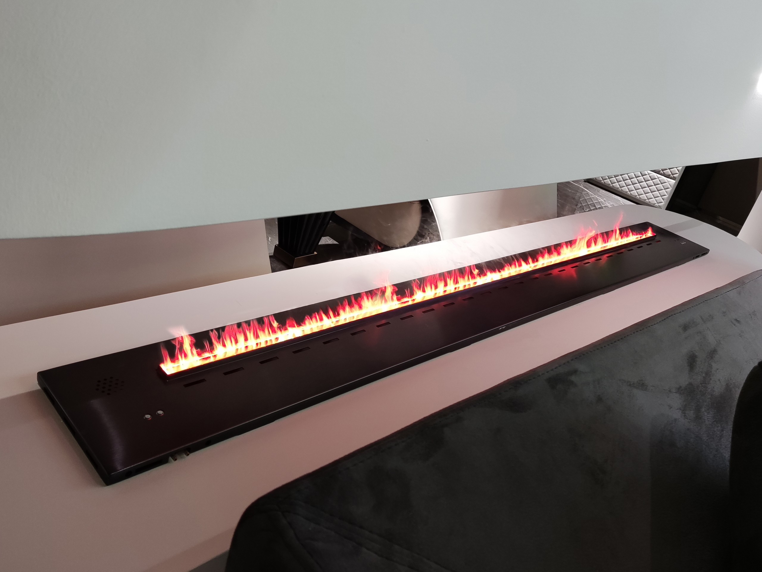 The decorative electric fireplace is making the buzz in contemporary decor.-Art-fire