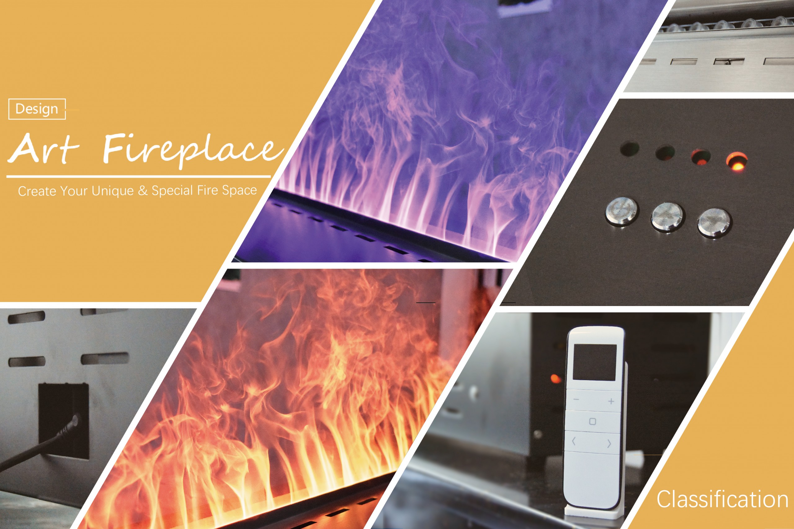 What kinds of electric fire place do you have-Art-fire