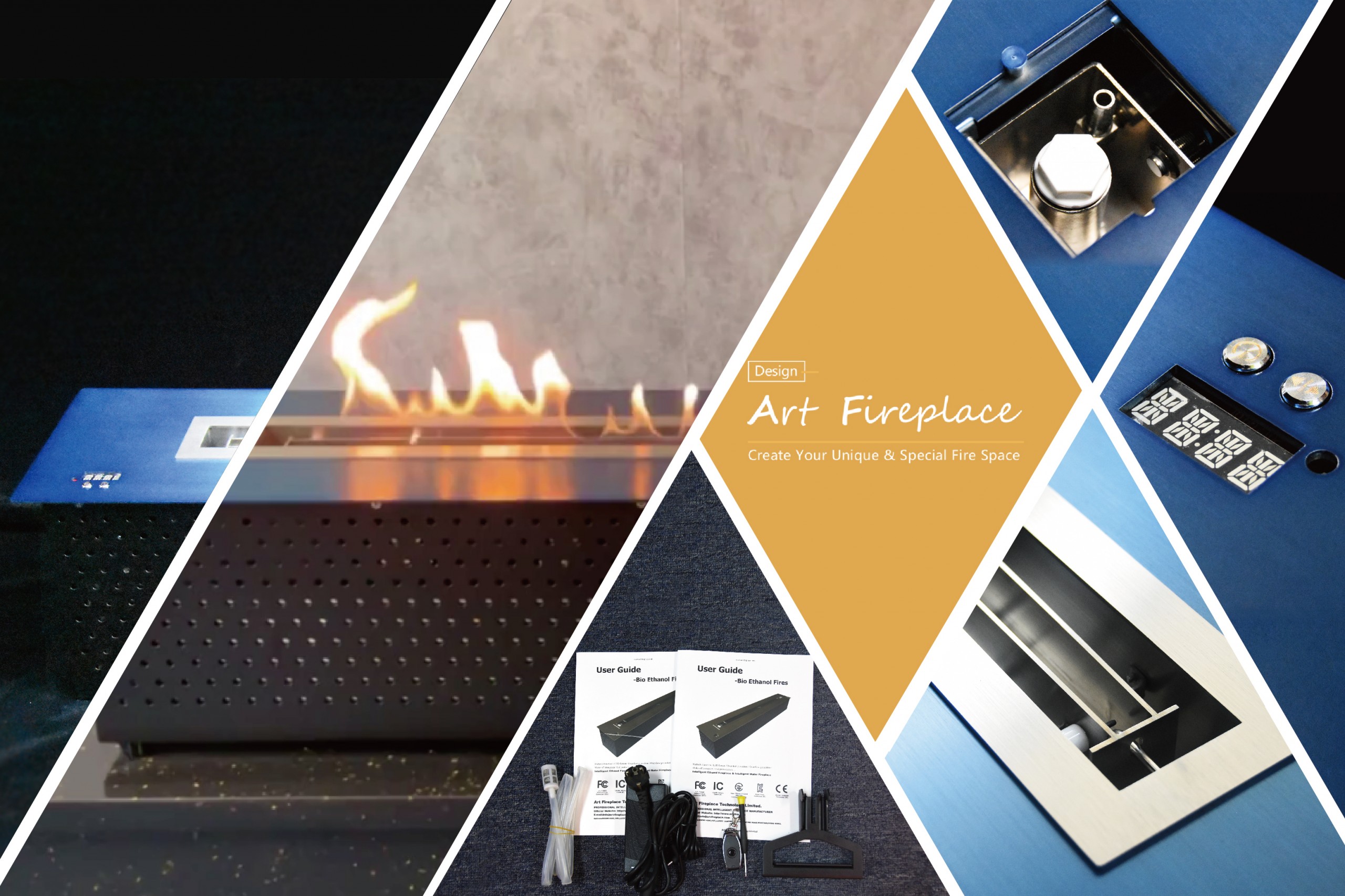 What kinds of electric fire place do you have-Art-fire