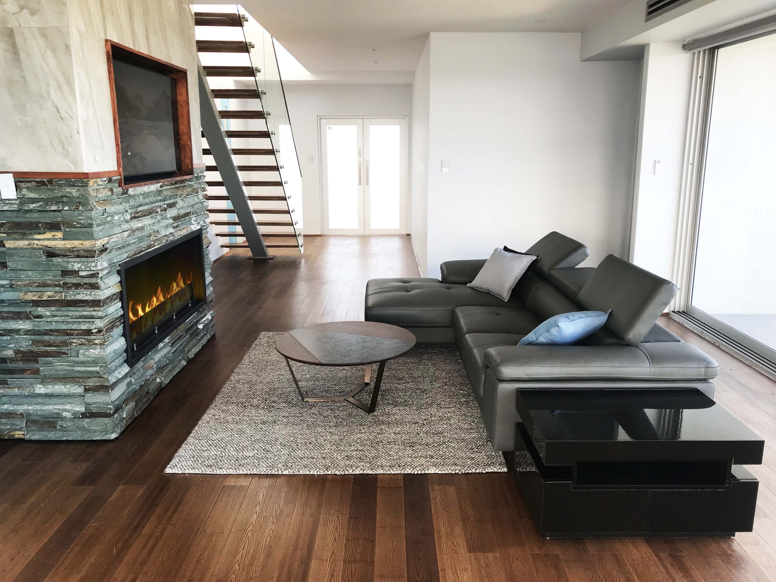 What is the most modern fireplace-Art-fire