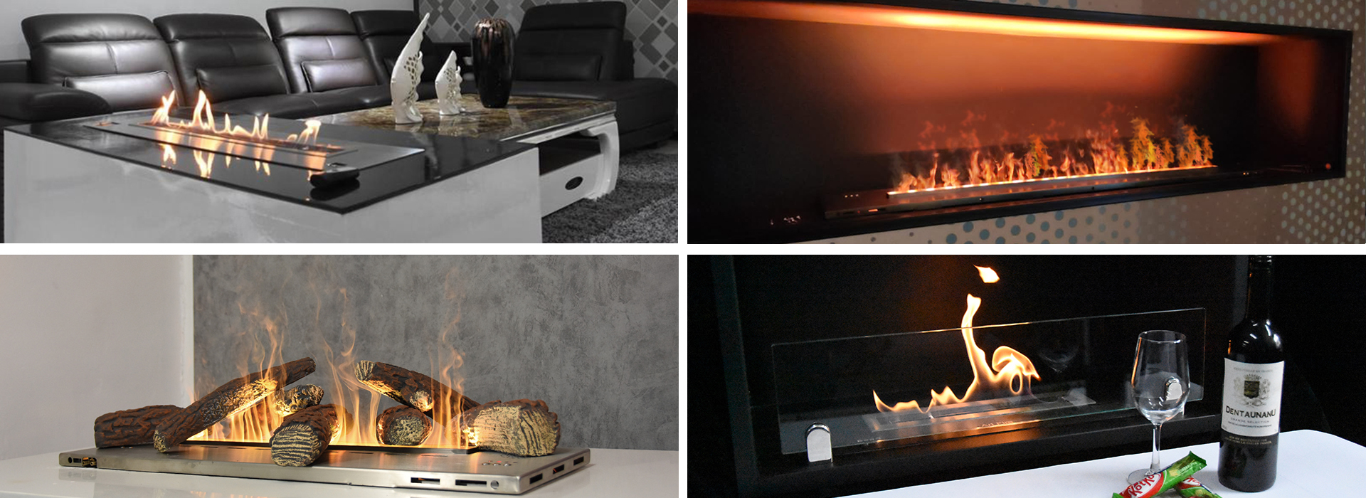 A Wide Selection Of Modern Electric Ethanol Fireplaces-Art-fire