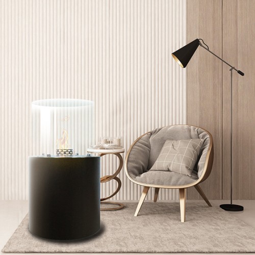 Real Flame Bio Ethanol Burners Insert indoor fireplace tall Round Fireplace Indoor and Outdoor Use