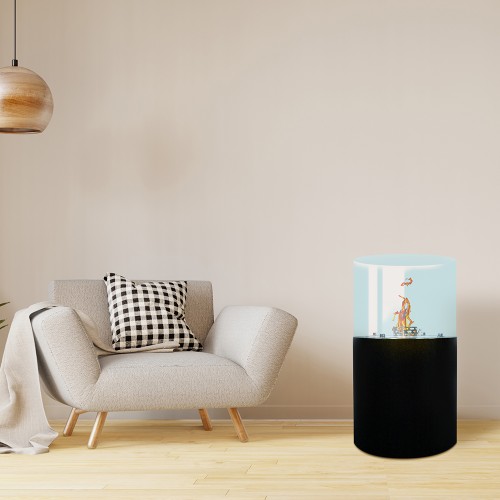 Real Flame Bio Ethanol Burners Insert indoor fireplace short Round Fireplace Indoor and Outdoor Use