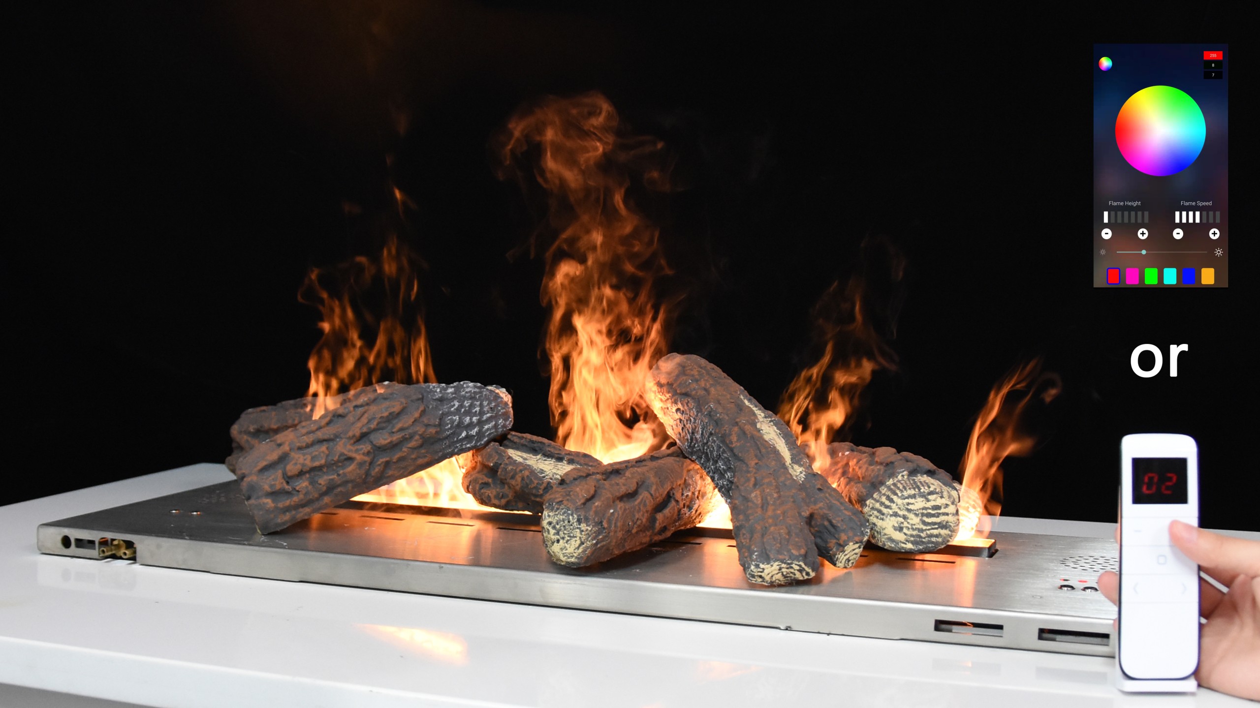 Advantage of Water Vapor Fireplaces-Art-fire