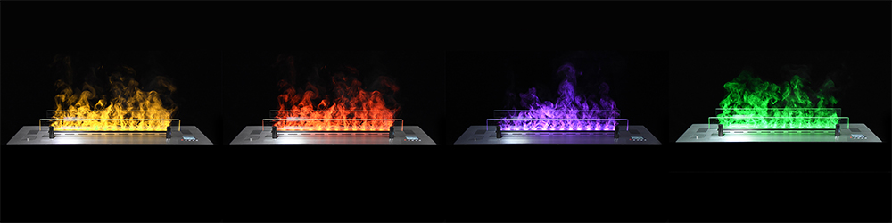 3D Opti myst fireplace adds an elegant and comfortable-Art-fire
