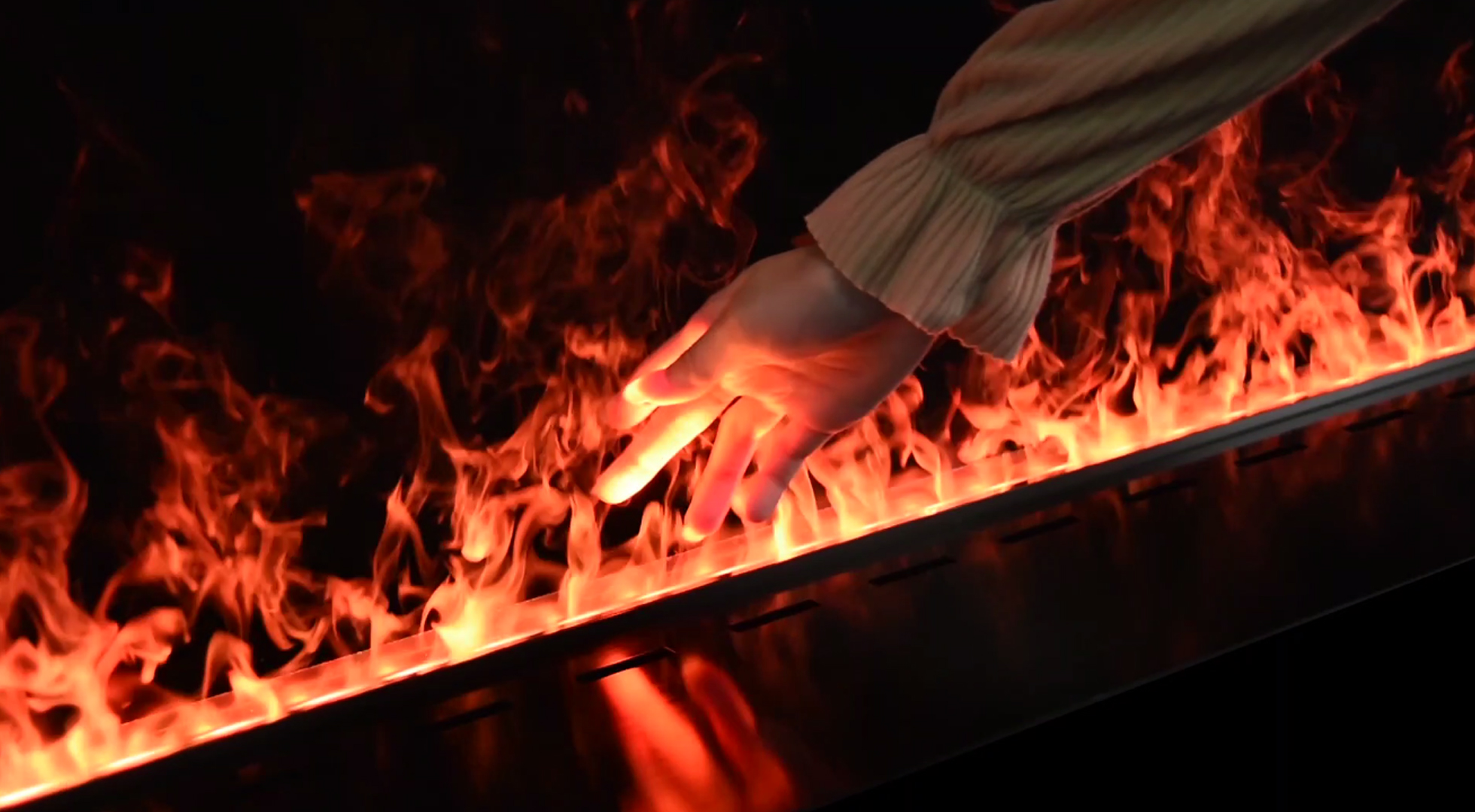 3D Opti myst fireplace adds an elegant and comfortable-Art-fire