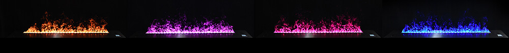3D Lò sưởi hơi nước AFW100-Art-fire