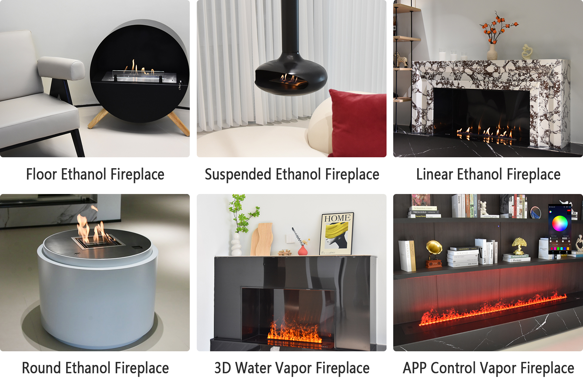 Portable Ethanol Fireplace-Art-fire