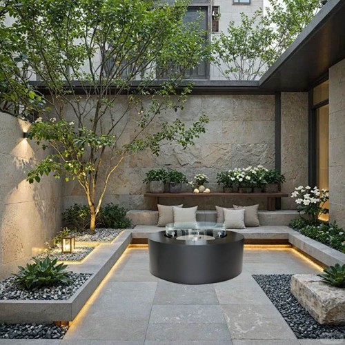 Venkovní ruční krb na etanol Outdoor Manual Ethanol Fireplace