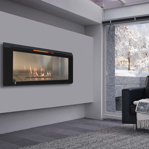 દિવાલ માઉન્ટ થયેલ ઇથેનોલ ફાયરપ્લેસ એએચ 66 Wall Mounted Ethanol Fireplace AH66