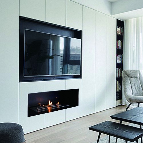 દિવાલ માઉન્ટ થયેલ ઇથેનોલ ફાયરપ્લેસ એએચ 66 Wall Mounted Ethanol Fireplace AH66