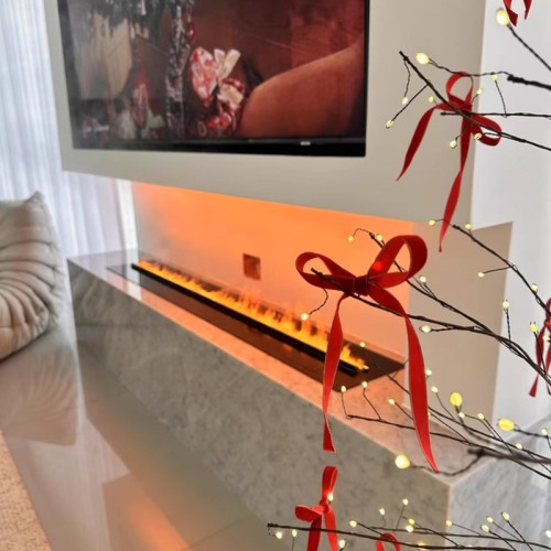 Single Color Fake Flame Fireplace AFW150