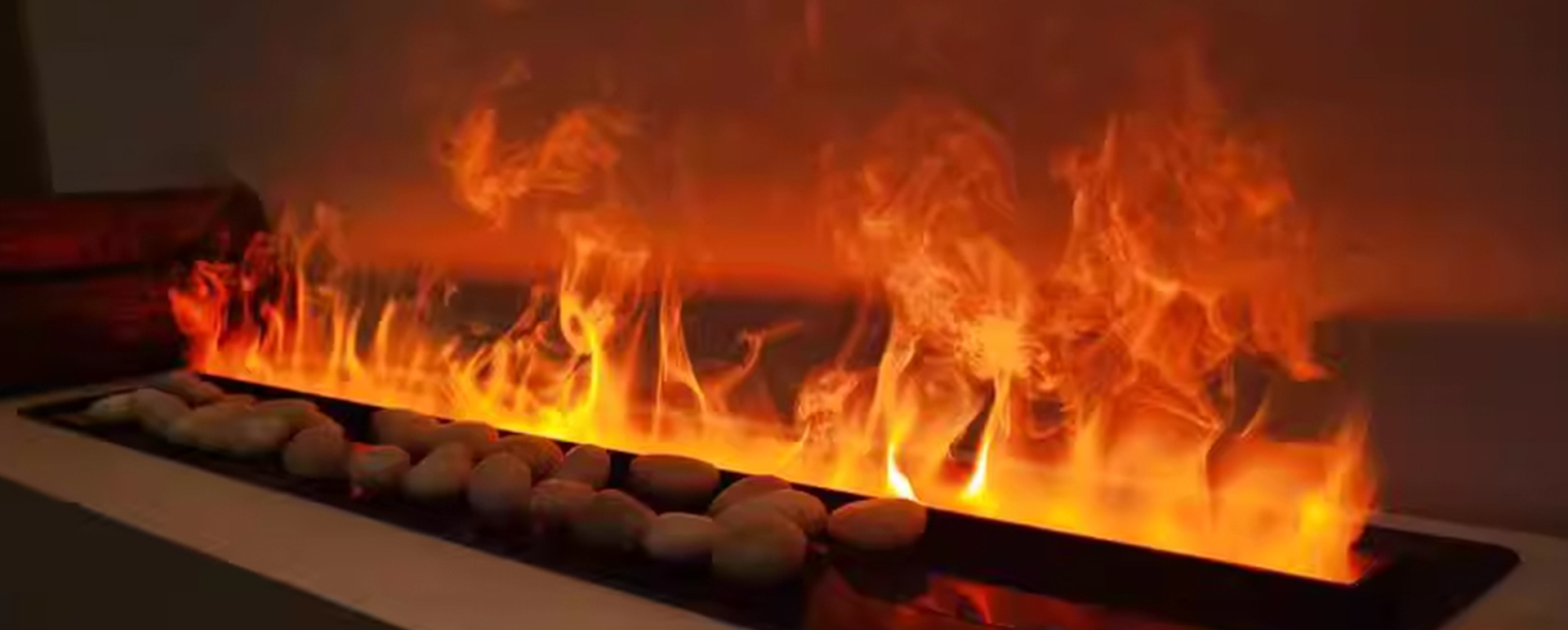 Single Color Fake Flame Fireplace AFW150-Art-fire