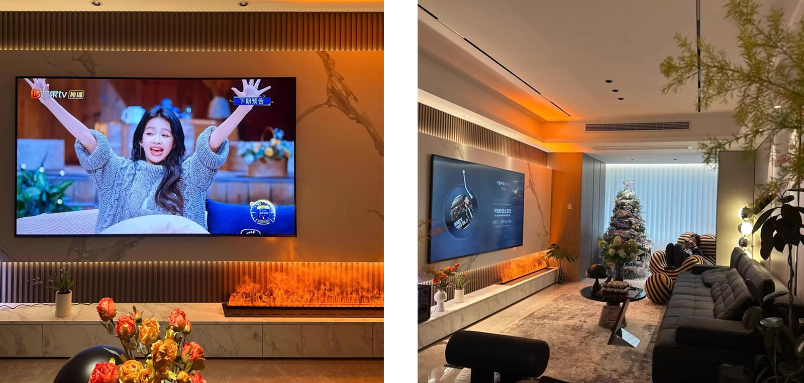 Water Steam Fireplace AFW130-Art-fire