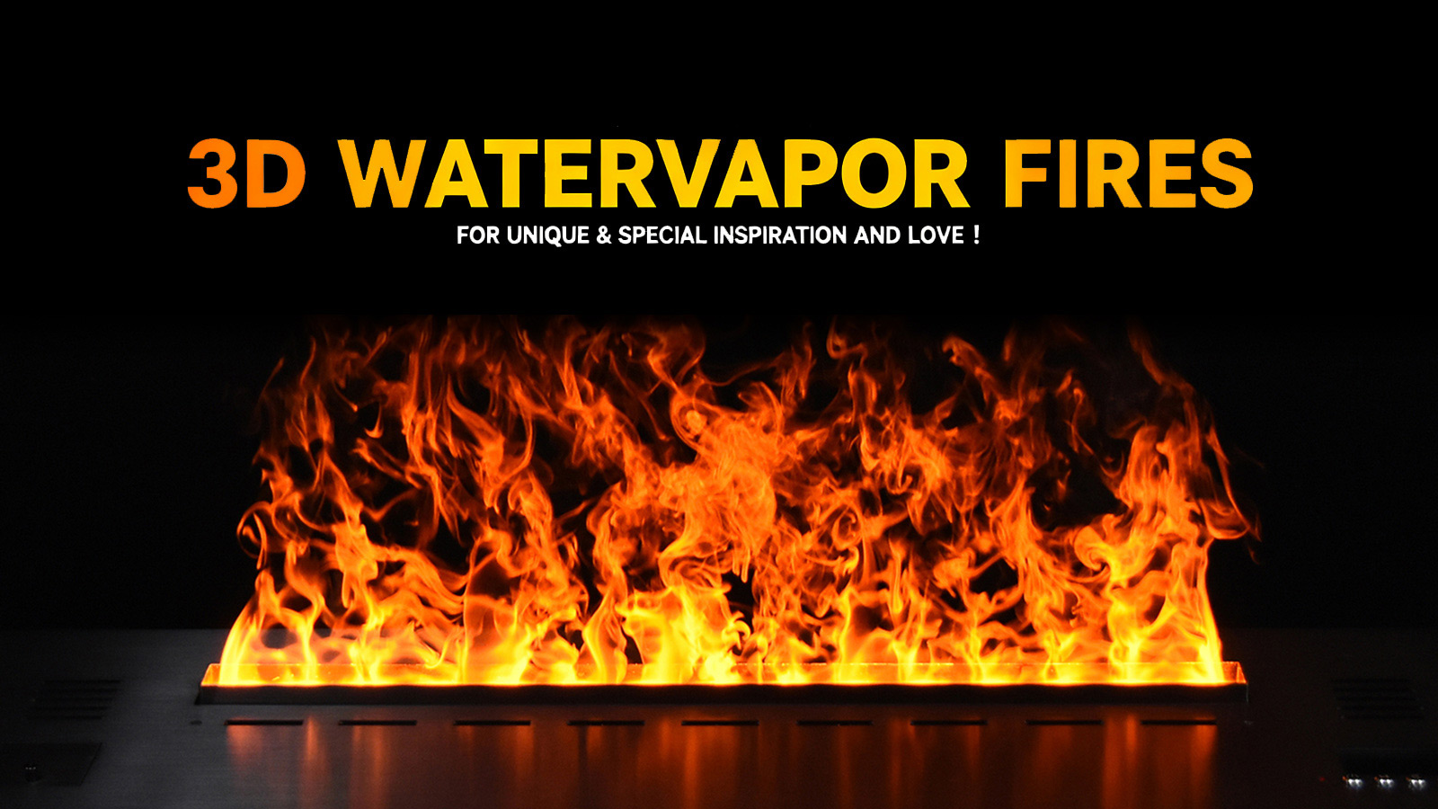 Water Steam Fireplace AFW130-Art-fire