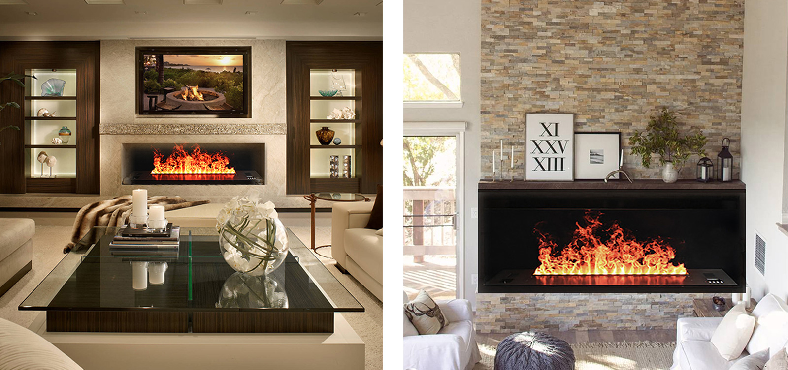 3d Water Vapor Fireplace AFW250-Art-fire