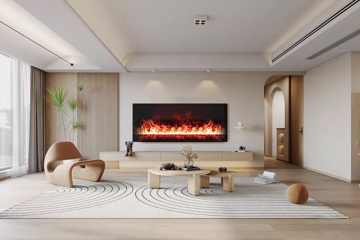 3d Water Vapor Fireplace AFW250-Art-fire