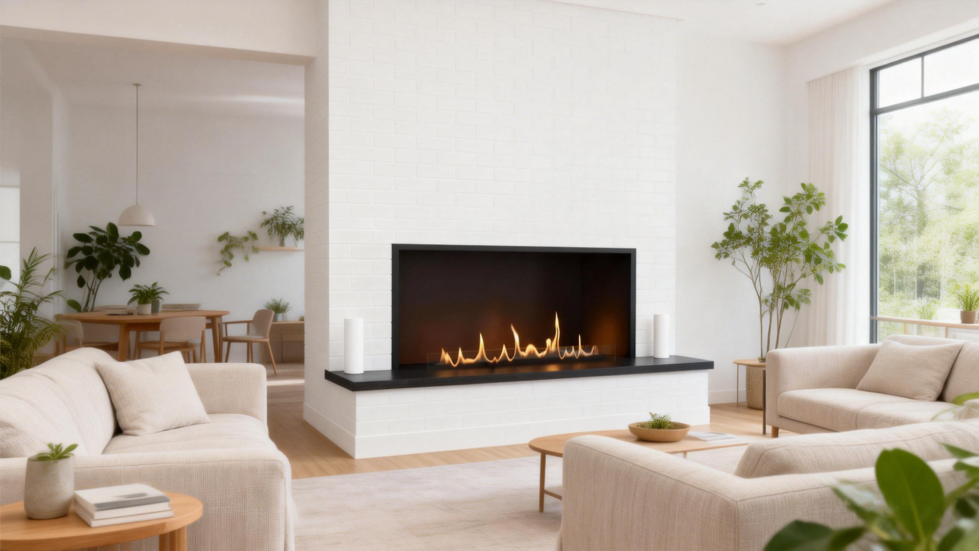Top Rank Fire -- 6 Level Flame Automatic Ethanol Fire BVC Technology-Art-fire