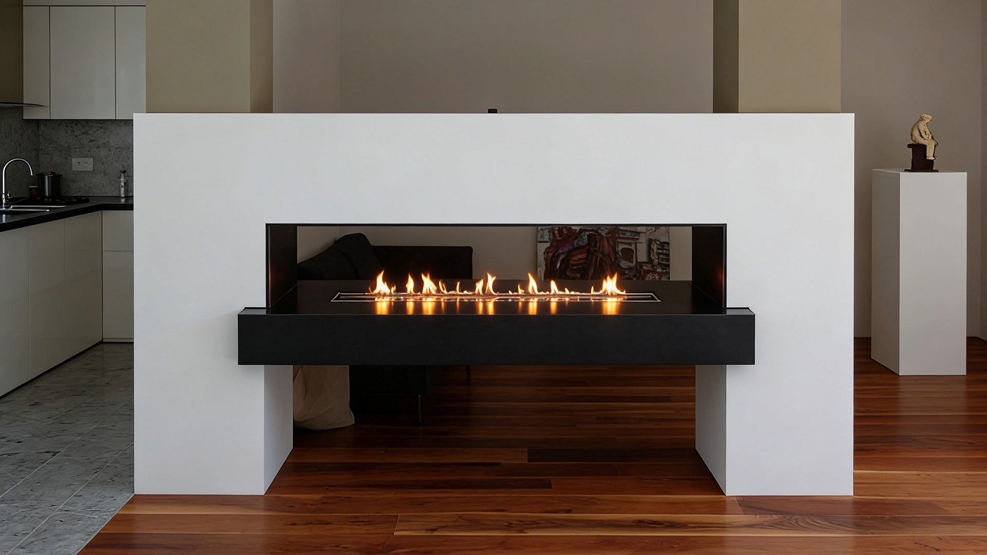 Add Warm And Elegance To Your Modern Urban Designs With Art Fireplace-Art-fire