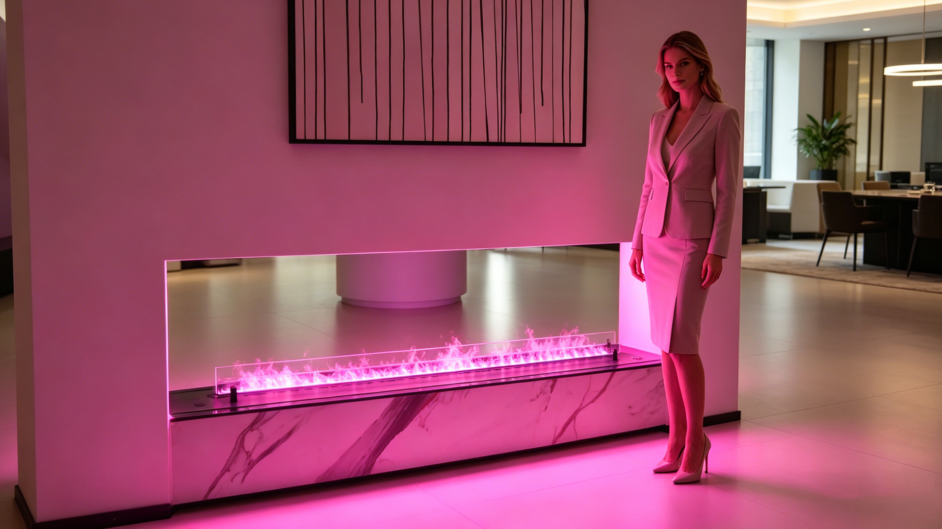 Chimney-Free 3D Water Steam Fireplace: A Home Upgrade Marvel-Art-fire