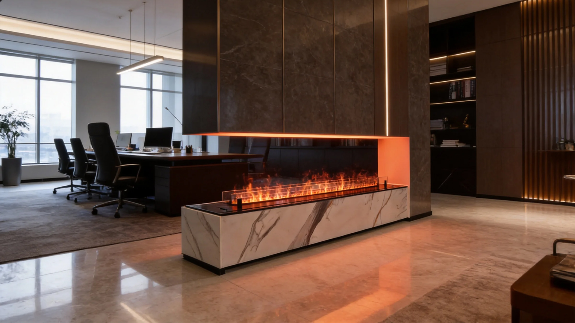 Chimney-Free 3D Water Steam Fireplace: A Home Upgrade Marvel-Art-fire
