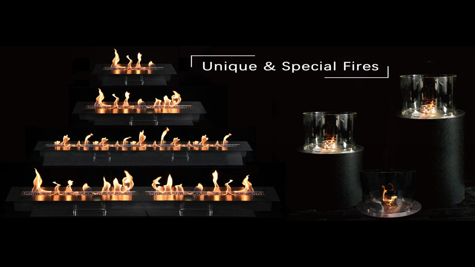 Ventless Manual Ethanol Fireplace-Art-fire