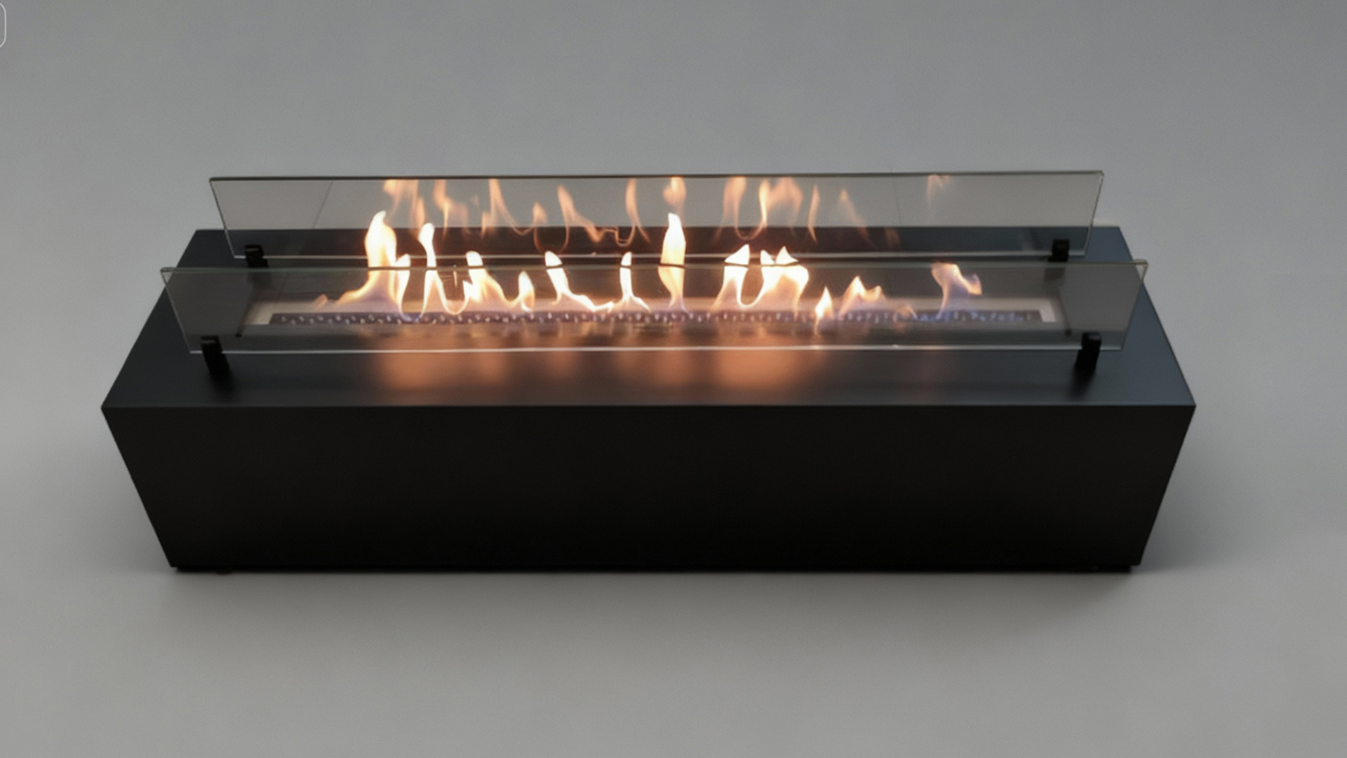 Ventless Manual Ethanol Fireplace-Art-fire
