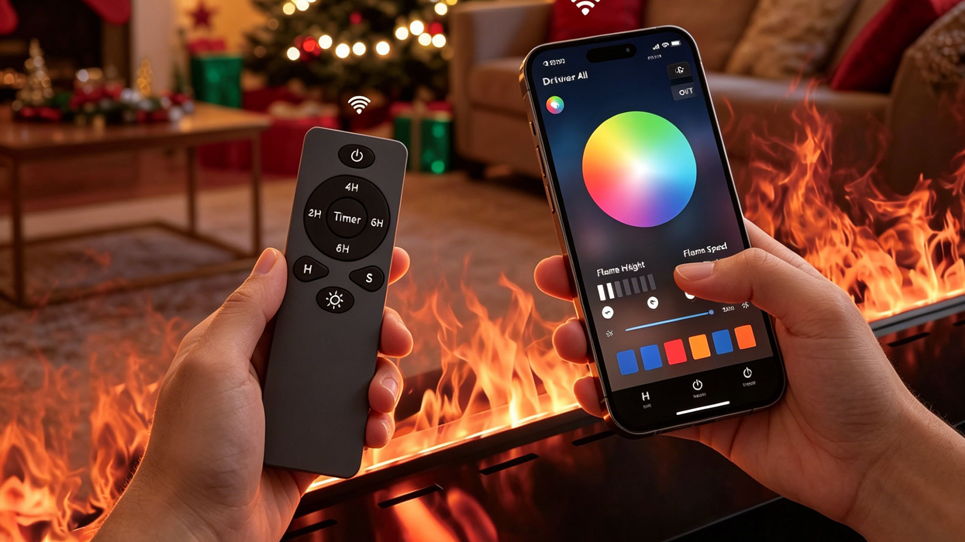 How to Optimize Steam Flames for Lifelike Fireplace Combustion Visuals-Art-fire